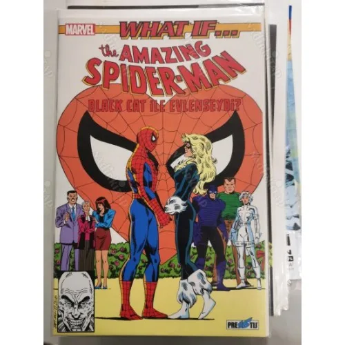 MARVEL What If? Spider-Man Black Cat ile Evlenseydi? Comicare