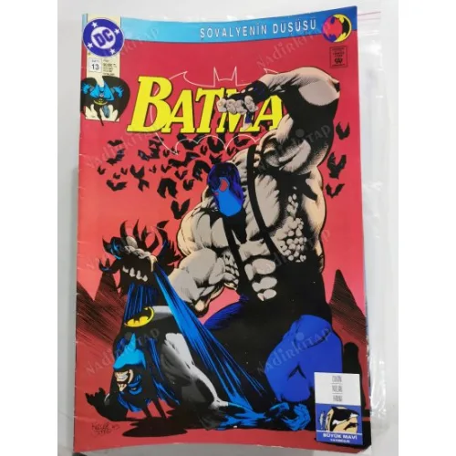 DC Batman Sayı 13 Şövalyenin Düşüşü Gecenin Hakimi Kim Orj Detective Comics 664