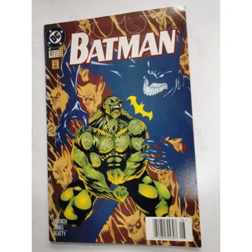 DC Batman Vol 1 # 521 Killer Croc: Fast Train to the Wet Dark 1995