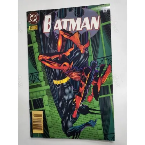 DC Batman Vol 1 # 523 Scarecrow, Part One: Dark Wings Fly Away in Fear 1995