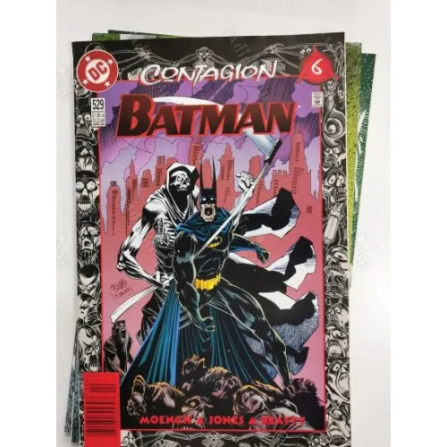 DC Batman Vol 1 # 529 Contagion, Part Six: Tears of Blood 1996 (Cover Kelley Jones)