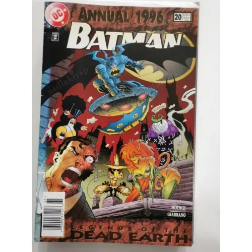 DC Batman Vol 1 # 20 Annual Legends of the DEAD EARTH Fables of the Bat-Man 1996 (Cover Kelley Jones)