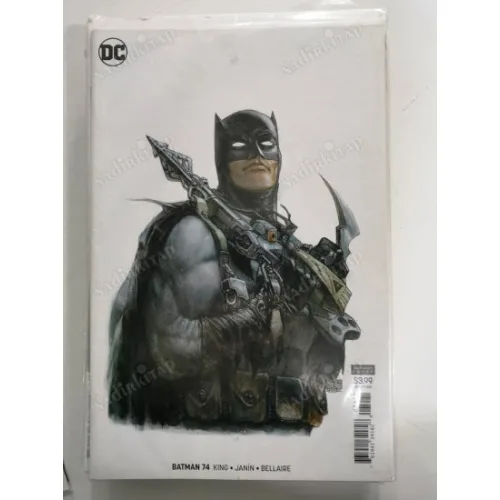 DC Universe Batman Vol 3 # 74 of Present The Fall and the Fallen, Conclusion (Cover Juan Gimenez Variant, Comicare)