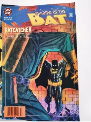 DC Batman Shadow of the Bat # 43 Ratcatcher: The Secret of the Universe, Part One 1995 Cover Artist Brian Stelfreeze