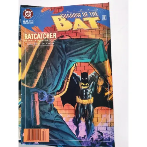 DC Batman Shadow of the Bat # 43 Ratcatcher: The Secret of the Universe, Part One 1995 Cover Artist Brian Stelfreeze