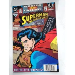 DC Superman: The Man of Steel Volume 1 # 35 Jul, 1994 Worlds Collide, Part 1 / The Fall of Metropolis! Part 2:] Afterburn
