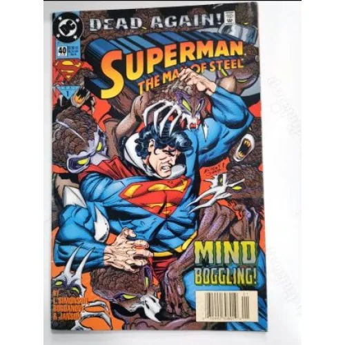 DC Superman: The Man of Steel Volume 1 # 40 Jan 1995 [Dead Again! Part 9]: Mind Games