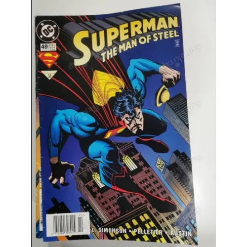 DC Superman: The Man of Steel Volume 1 # 49 Oct 1995 Flight!