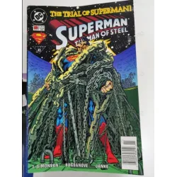 DC Superman: The Man of Steel Volume 1 # 50 Nov 1995 The Trial of Superman! Part 1 Split Personality