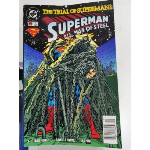 DC Superman: The Man of Steel Volume 1 # 50 Nov 1995 The Trial of Superman! Part 1 Split Personality