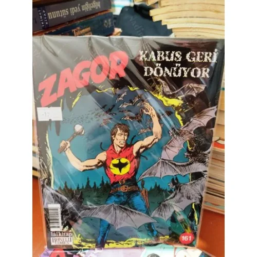 Zagor Sayı 161 Kabus Geri Dönüyor (Yeni Seri)