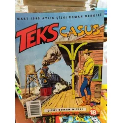 Teks (Tex) Sayı 18 Casus (AD-DE 26 lik Seri, Kuşe Kağıda Baskı) Teks (Tex) Sayı 18 Casus (AD-DE 26 lik Seri, Kuşe Kağıda Baskı)