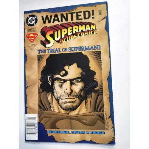 DC Superman Action Comics Vol 1 # 717 The Trial of Superman! Part 9 H