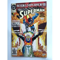 DC Superman # 80 Aug 1993 Reign of the Supermen! Part 11 Deadly Alliance (Superman 1986 -2006 Volume 2, 226 Series) DC Superman # 80 Aug 1993 Reign of the Supermen! Part 11 Deadly Alliance (Superman 1986 -2006 Volume 2, 226 Series)