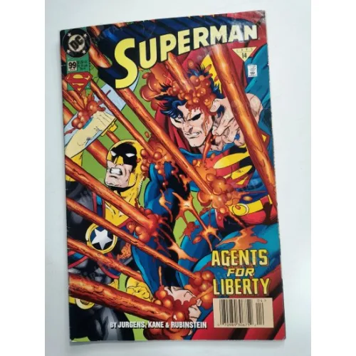 DC Superman # 99 Apr 1995 Burning the Past (Superman 1986 -2006 Volume 2, 226 Series)