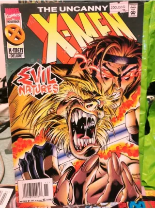 Marvel The Uncanny X-Men # 326 Nov 1995 Nature of Evil ( Uncanny X-Men Series Vol. 1 1980 - 2011 , 544 Series)