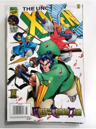 Marvel The Uncanny X-Men # 330 Mar 1996 Warriors of the Ebon Night, Conclusion: Quest for the ( Uncanny X-Men Series Vol. 1 1980 - 2011 , 544 Series)