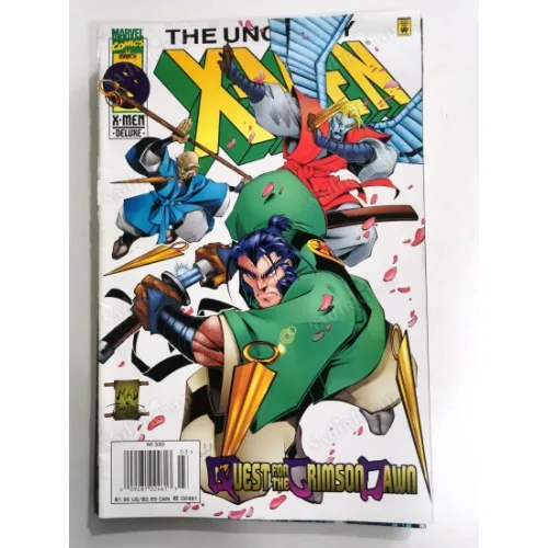 Marvel The Uncanny X-Men # 330 Mar 1996 Warriors of the Ebon Night, Conclusion: Quest for the ( Uncanny X-Men Series Vol. 1 1980 - 2011 , 544 Series)