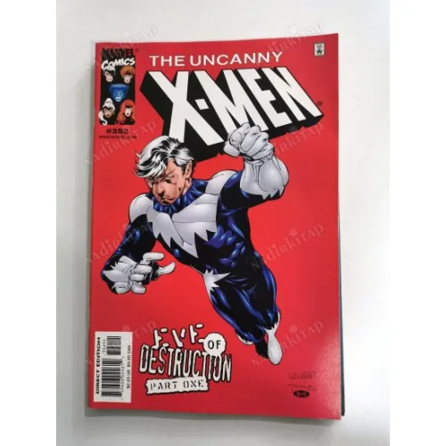 Marvel The Uncanny X-Men # 392 Apr 2001 Eve of Destruction, Part 1: From the Ashes of the Past (Uncanny X-Men Series Vol. 1 1980 - 2011 , 544 Series)