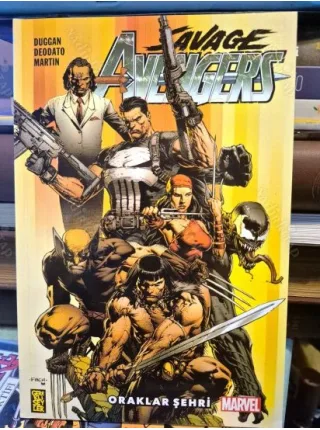 MARVEL Savage Avengers Cilt 1 Oraklar Şehri (Savage Avengers 1: City of Sickles)