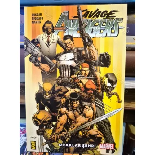 MARVEL Savage Avengers Cilt 1 Oraklar Şehri (Savage Avengers 1: City of Sickles)
