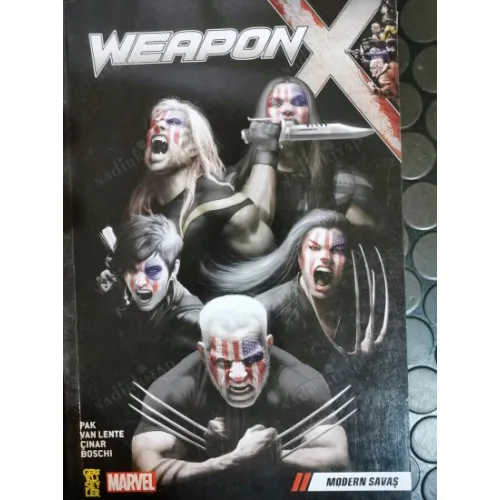 MARVEL Weapon X Cilt 3 Modern Savaş (Modern Warfare)
