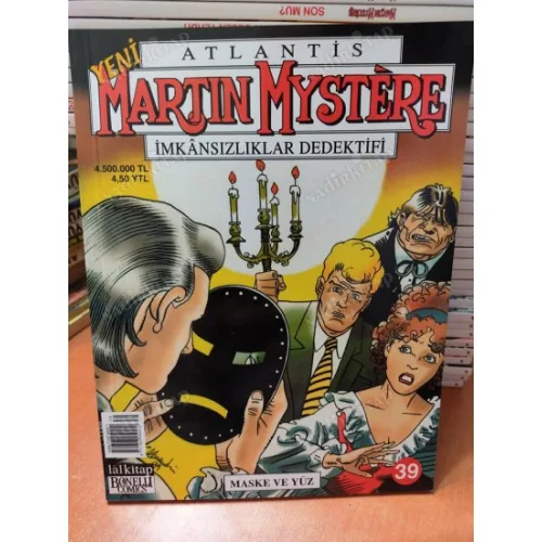 Atlantis Martin Mystere Yeni Seri Sayı 39 * Maske ve Yüz
