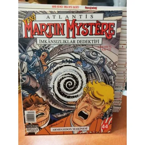 Martin Mystere Atlantis LAL * Yeni Seri * Sayı 44 * Armegedon Makinesi
