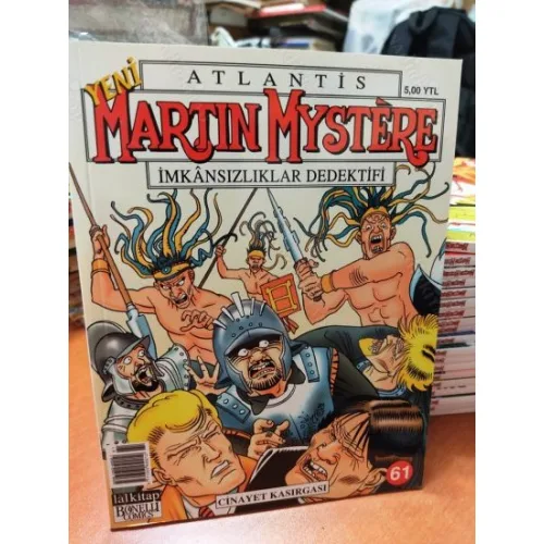 Martin Mystere Atlantis LAL * Yeni Seri * Sayı 61 * Cinayet Kasırgası