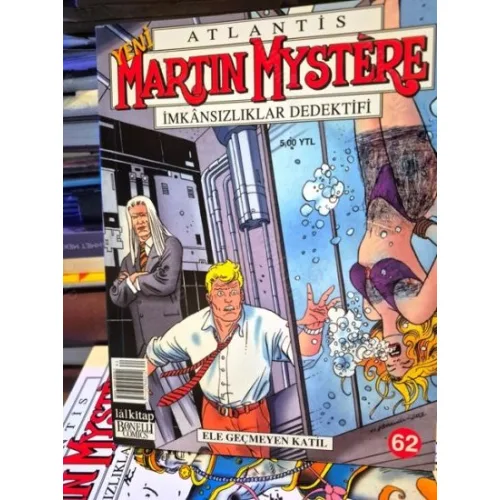 Martin Mystere Atlantis LAL * Yeni Seri * Sayı 62 * Ele Geçmeyen Katil BKZ