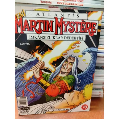 Martin Mystere Atlantis LAL * Yeni Seri * Sayı 78 * Gökyüzünün Gazabı
