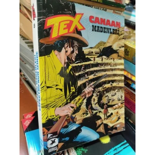Tex (Teks) Yeni Seri Cilt 8 Sayı 619 Canaan Madenleri 620 Espectro