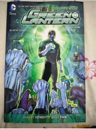 Green Lantern New 52 Vol. 4: Dark Days HC (Ciltli Şömizli)