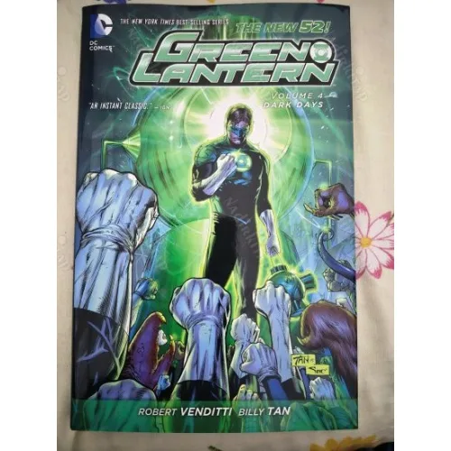 Green Lantern New 52 Vol. 4: Dark Days HC (Ciltli Şömizli)