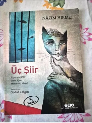 Üç Şiir * Yaşamaya Dair, Ceviz Ağacı, Masalların Masalı (Resimleyen Sedat Girgin)