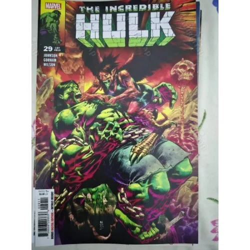 MARVEL The Incredible Hulk # 29 The Requiem Plain, Part Two (Cover Artist Nic Klein Series Vol. 7 2023 - 2025)