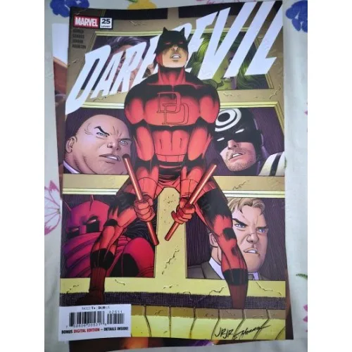 MARVEL Daredevil # 25 Rites of Reconciliation, Part Six (Cover Artist John Romita Jr. Series Vol. 8 2023 - 2025 # 25)