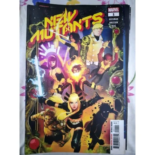 MARVEL New Mutants # 1 The Sextant (Cover Artist Rod Reis Series Vol. 4 2019 - 2022 # 33)