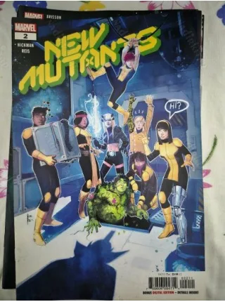 MARVEL New Mutants # 2 Space Jail (Cover Artist Rod Reis Series Vol. 4 2019 - 2022 # 33)