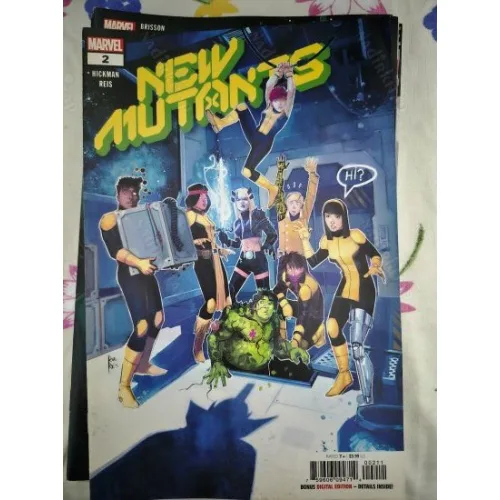 MARVEL New Mutants # 2 Space Jail (Cover Artist Rod Reis Series Vol. 4 2019 - 2022 # 33)