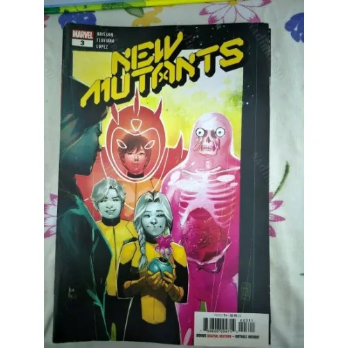 MARVEL New Mutants # 3 To the Grave (Cover Artist Rod Reis Series Vol. 4 2019 - 2022 # 33)