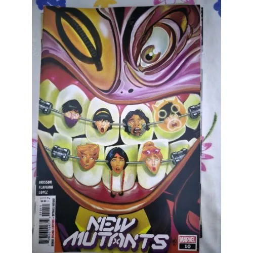 MARVEL New Mutants # 10 Parasomnia (Cover Artist Mike Del Mundo Series Vol. 4 2019 - 2022 # 33)