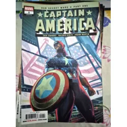 MARVEL Captain America # 1 Our Secret Wars, Part 1 (Cover Artist Ben Harvey Series Vol. 13 2025 - Present)