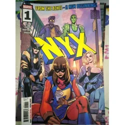MARVEL NYX # 1 (Cover Artist Sara Pichelli Series Vol. 2 2024 - 2025 #10)