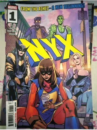 MARVEL NYX # 1 (Cover Artist Sara Pichelli Series Vol. 2 2024 - 2025 #10)