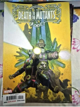 MARVEL Avengers X-Men Eternals A.X.E. Death to the Mutants # 2 ( Cover Artist Esad Ribić 2022 # 3)