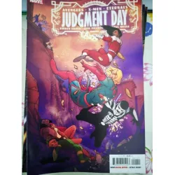 MARVEL Avengers X-Men Eternals A.X.E. Judgment Day Omega ( Cover Artist Pasqual Ferry 2022 One Shot)