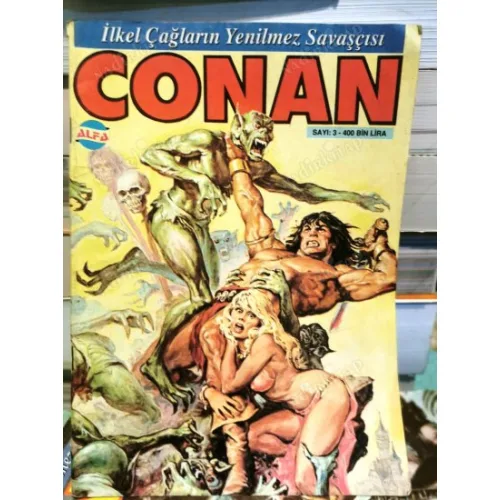 CONAN Alfa Sayı 3 Ay Tanrısının Dağı (34 Sayılık Seri 1999)