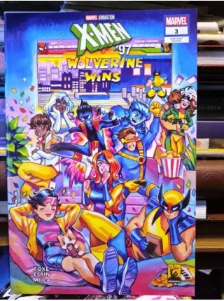 MARVEL Animation X-Men 97 Marvel # 3 Varyant Kapak