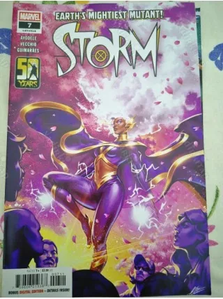 MARVEL Storm # 7 50TH ANNIVERSARY ISSUE ( Cover Artist Mateus Manhanini Series Vol. 5 2024 - 2025 #12 )